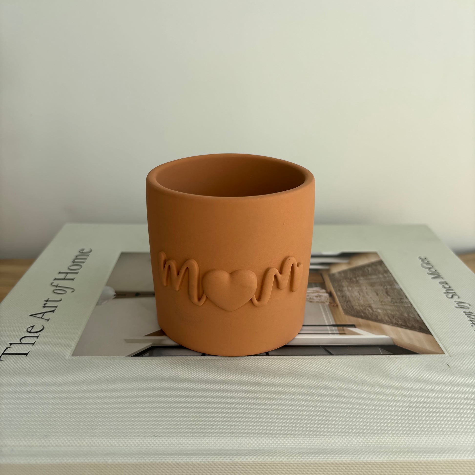 Friend Embossed Vessel/ Pot
