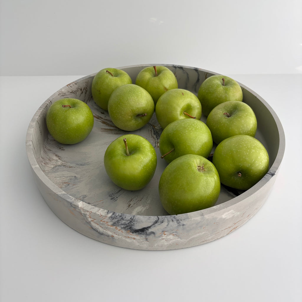 Solace 12.5” - Large Decorative Concrete Bowl