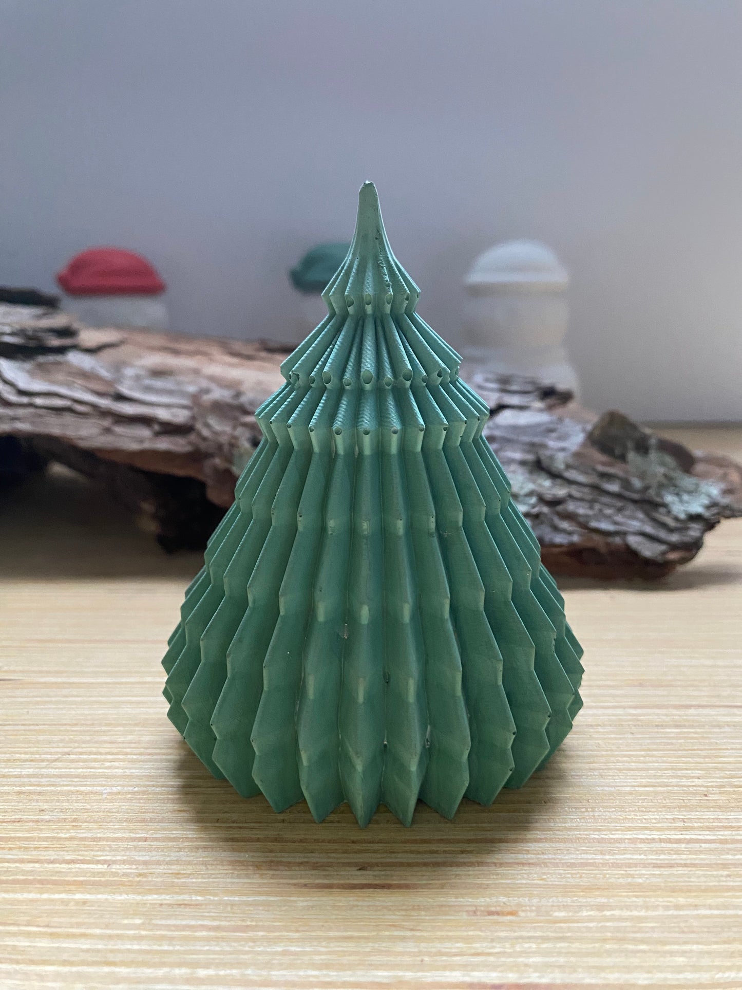 Origami Christmas Tree | Concrete Ornaments | Christmas Decor