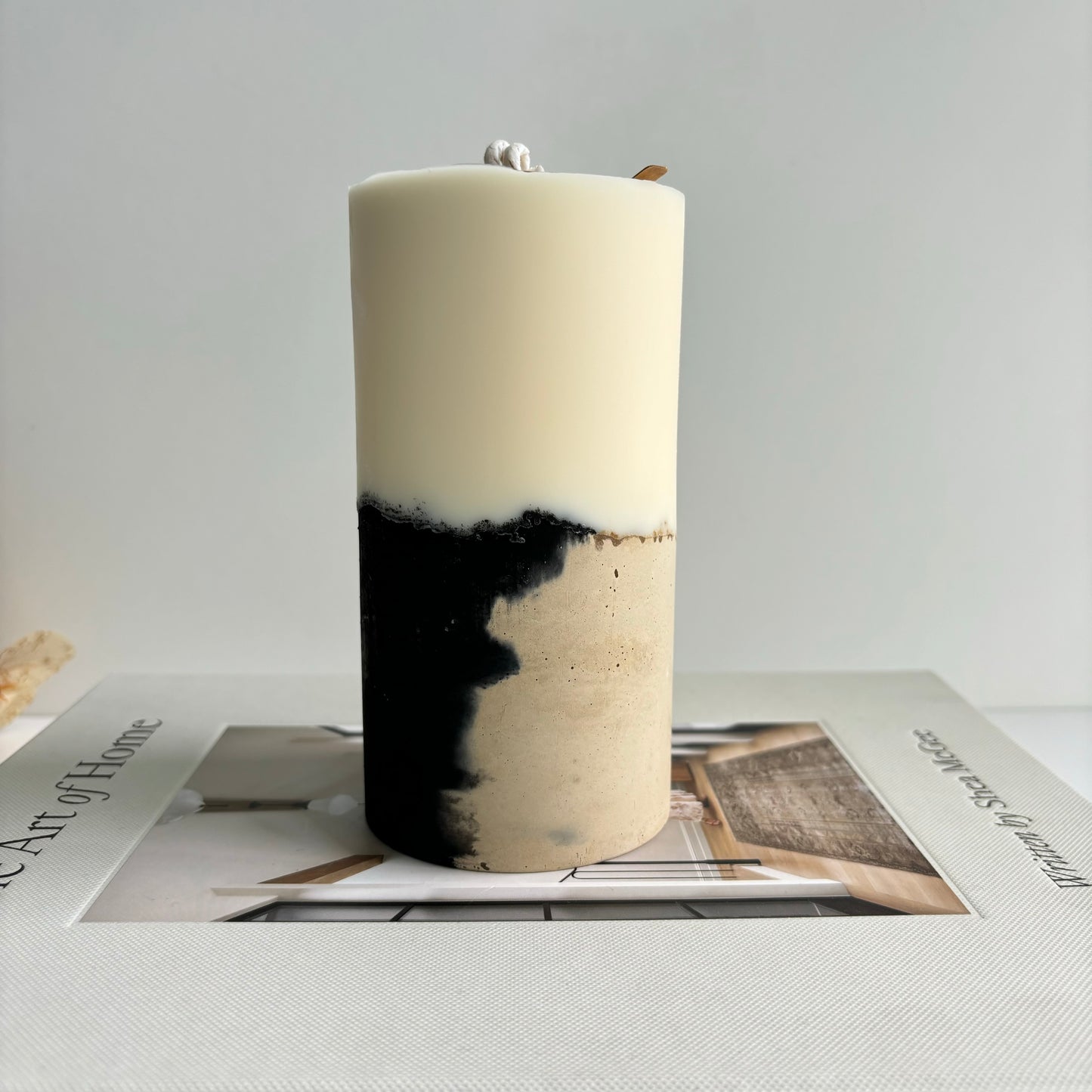 Concrete Pillar Candles