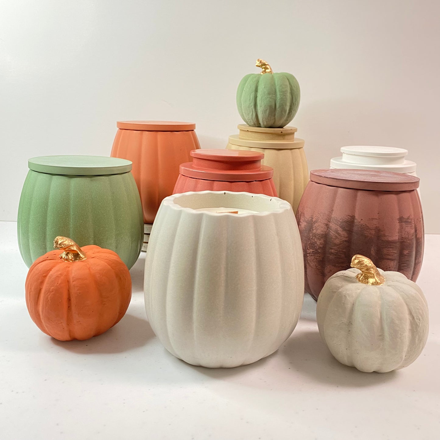 Pumpkin Candle Jar