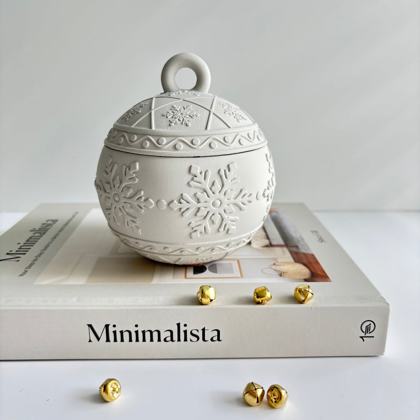 Snowflake Bauble Jar
