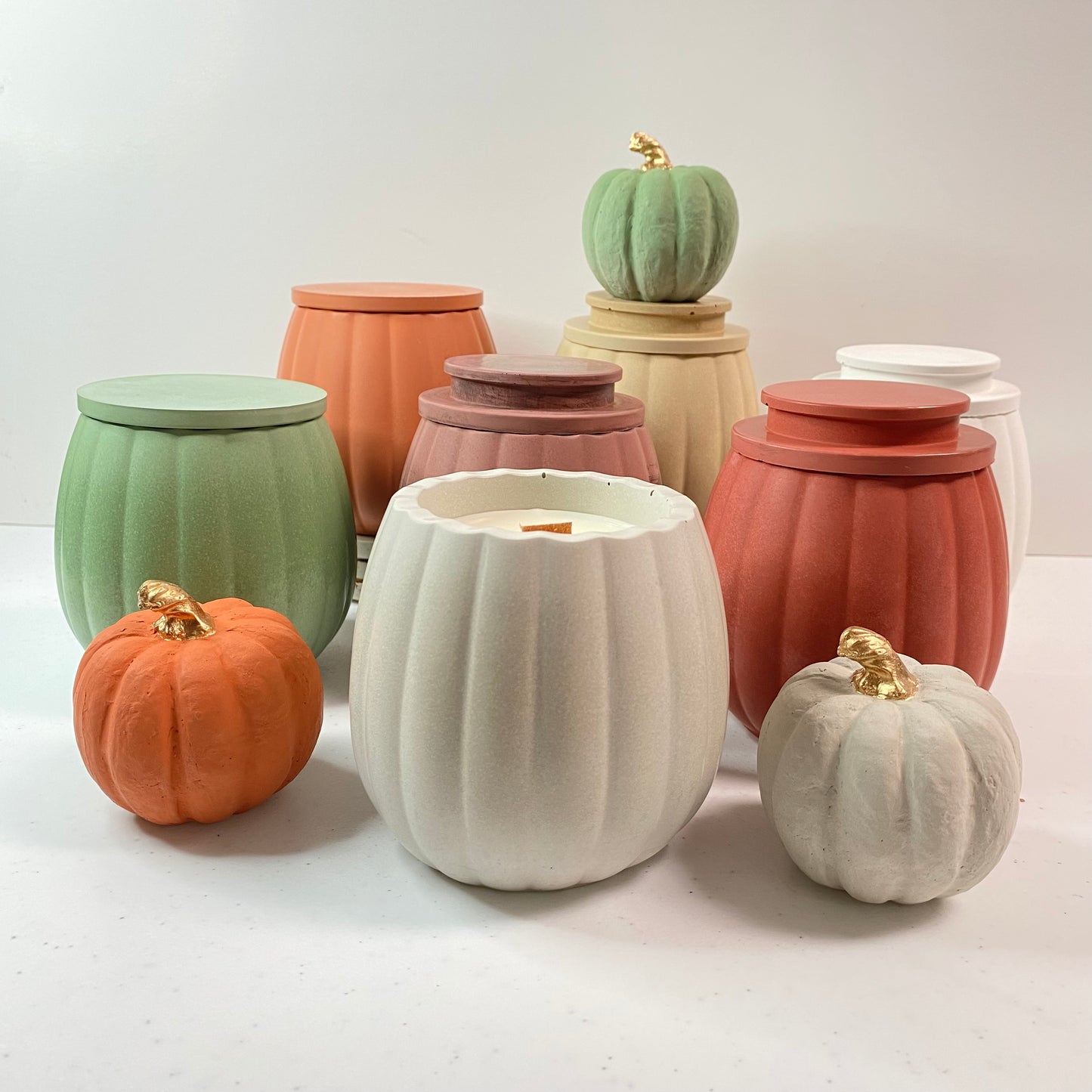 Pumpkin Candle Jar