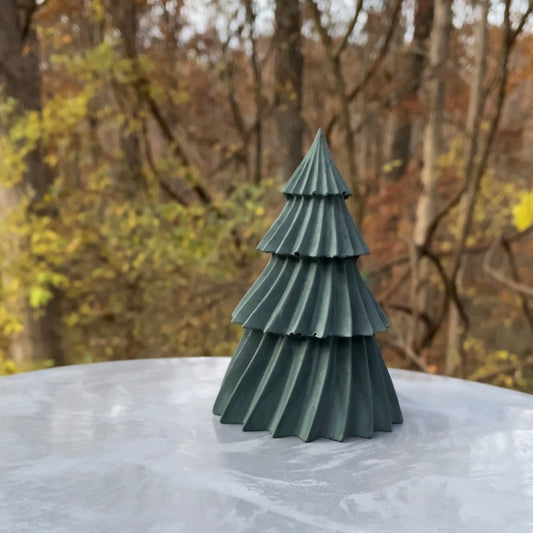 Sweeping Concrete Christmas Tree