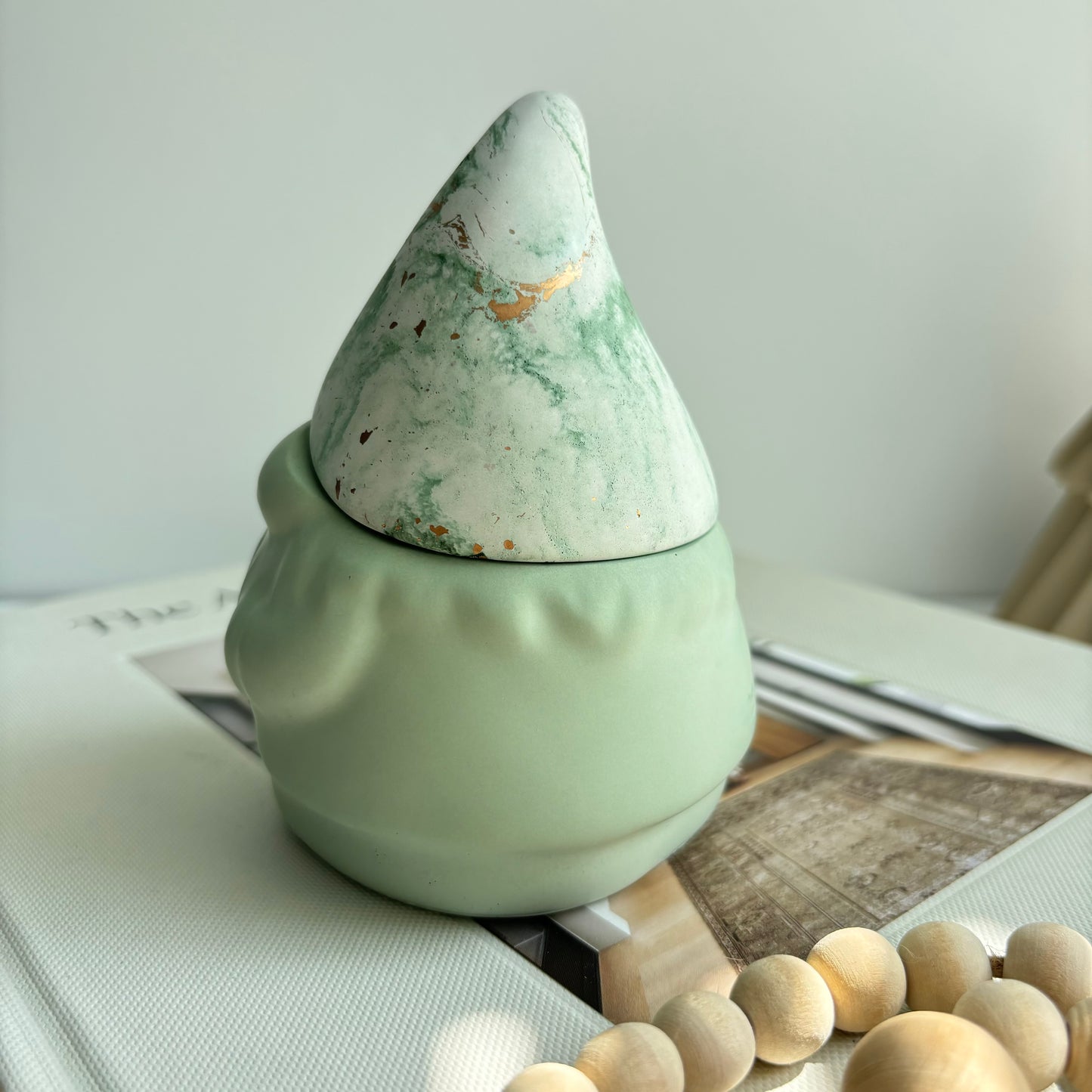 Gnome Candle Pot