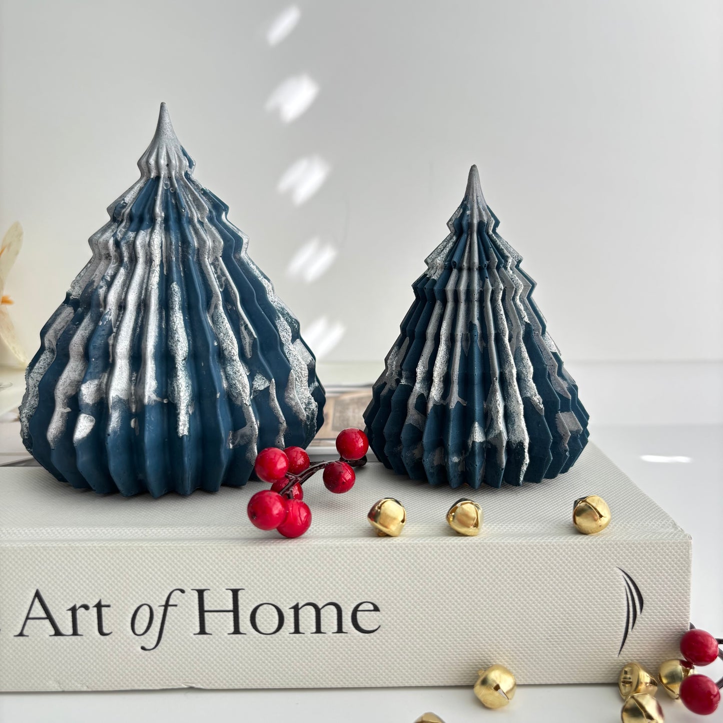Origami Christmas Tree | Concrete Ornaments | Christmas Decor