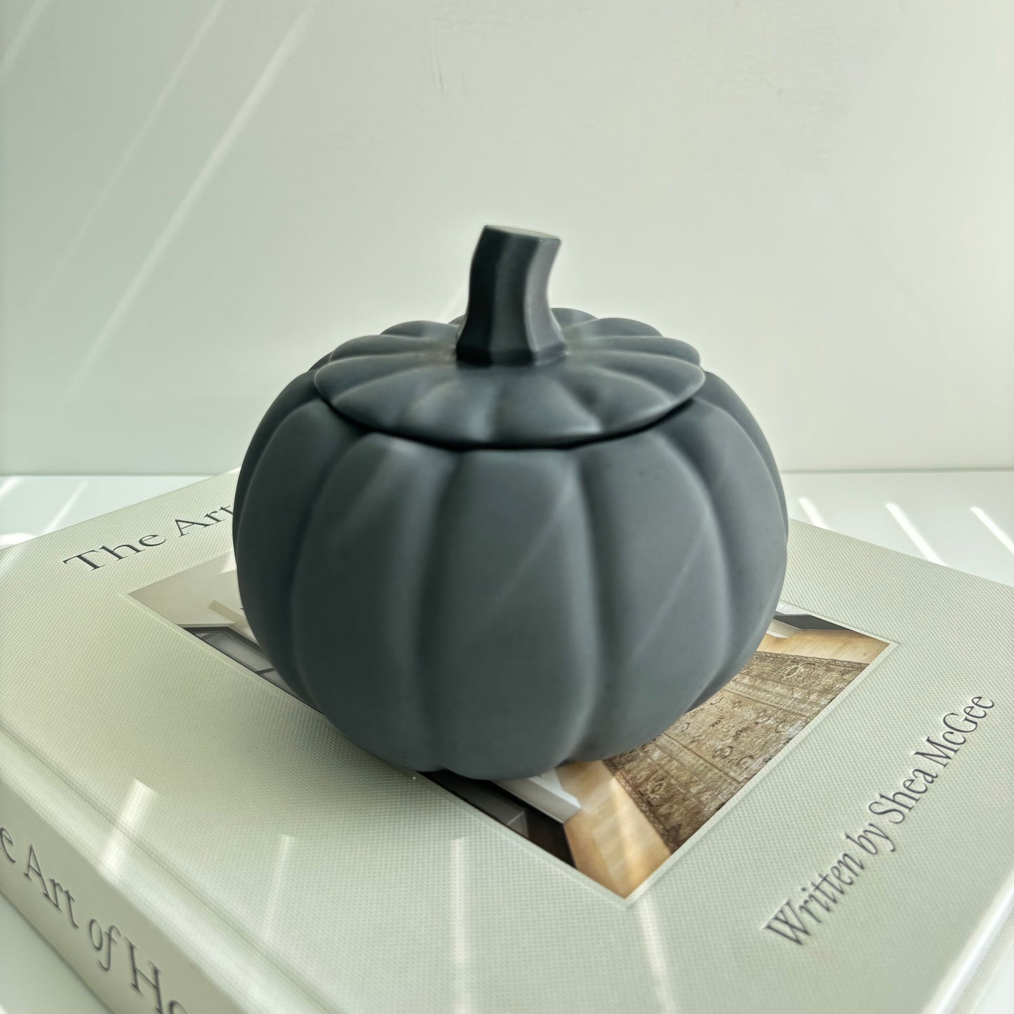 Pumpkin Candle Pot