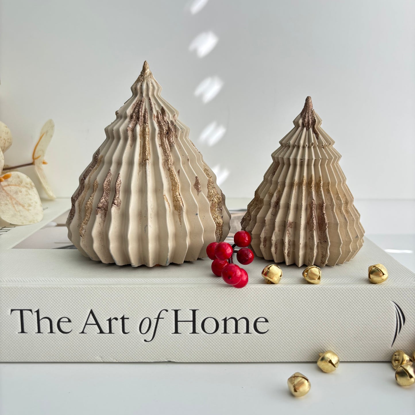 Origami Christmas Tree | Concrete Ornaments | Christmas Decor
