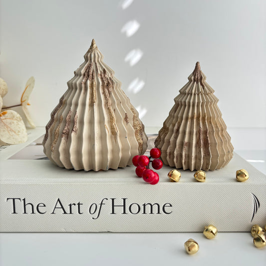 Origami Christmas Tree | Concrete Ornaments | Christmas Decor