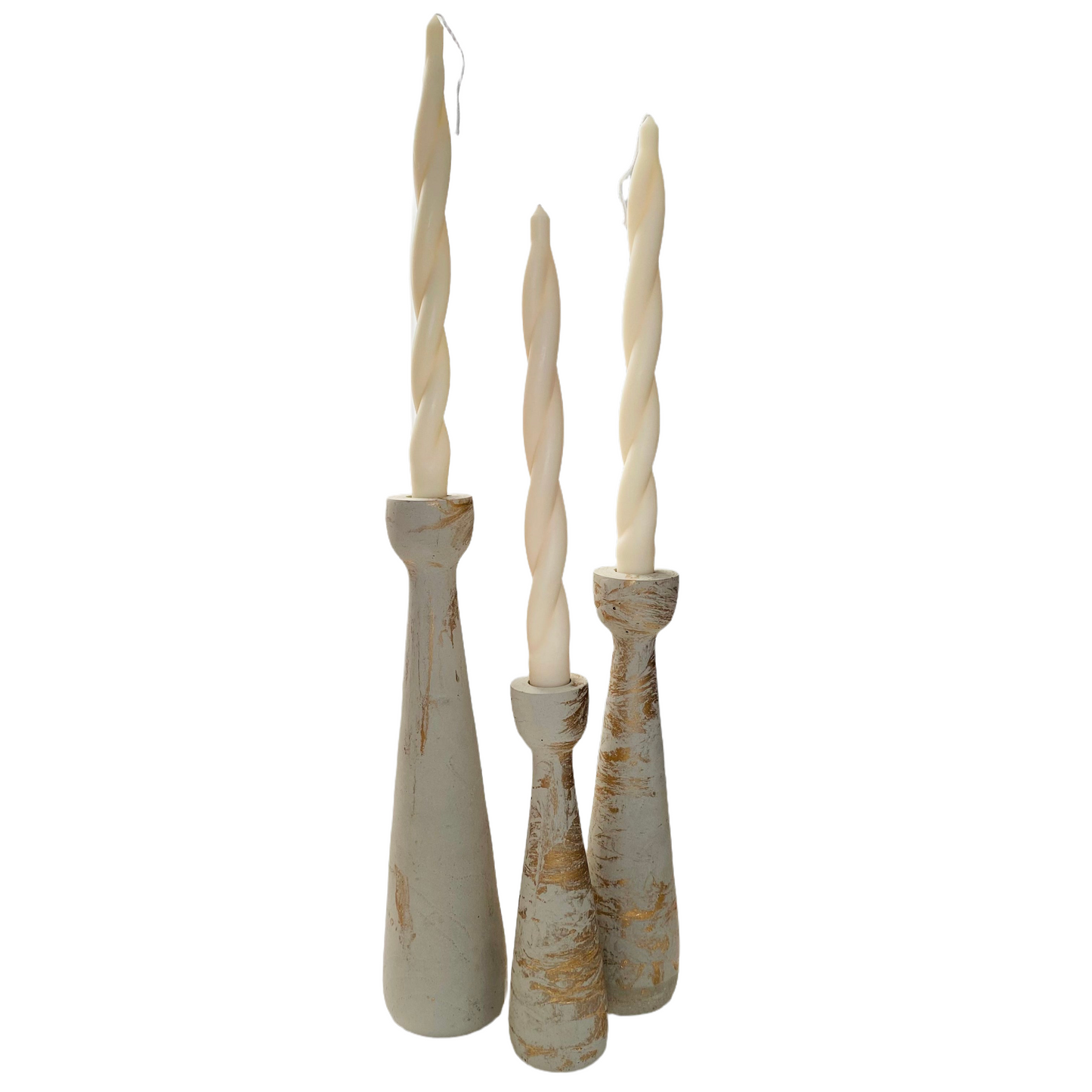 Candelabras set of 3