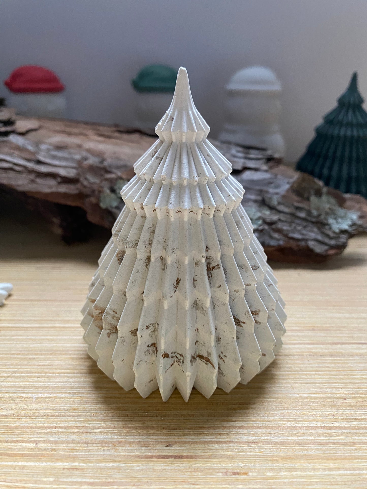 Origami Christmas Tree | Concrete Ornaments | Christmas Decor