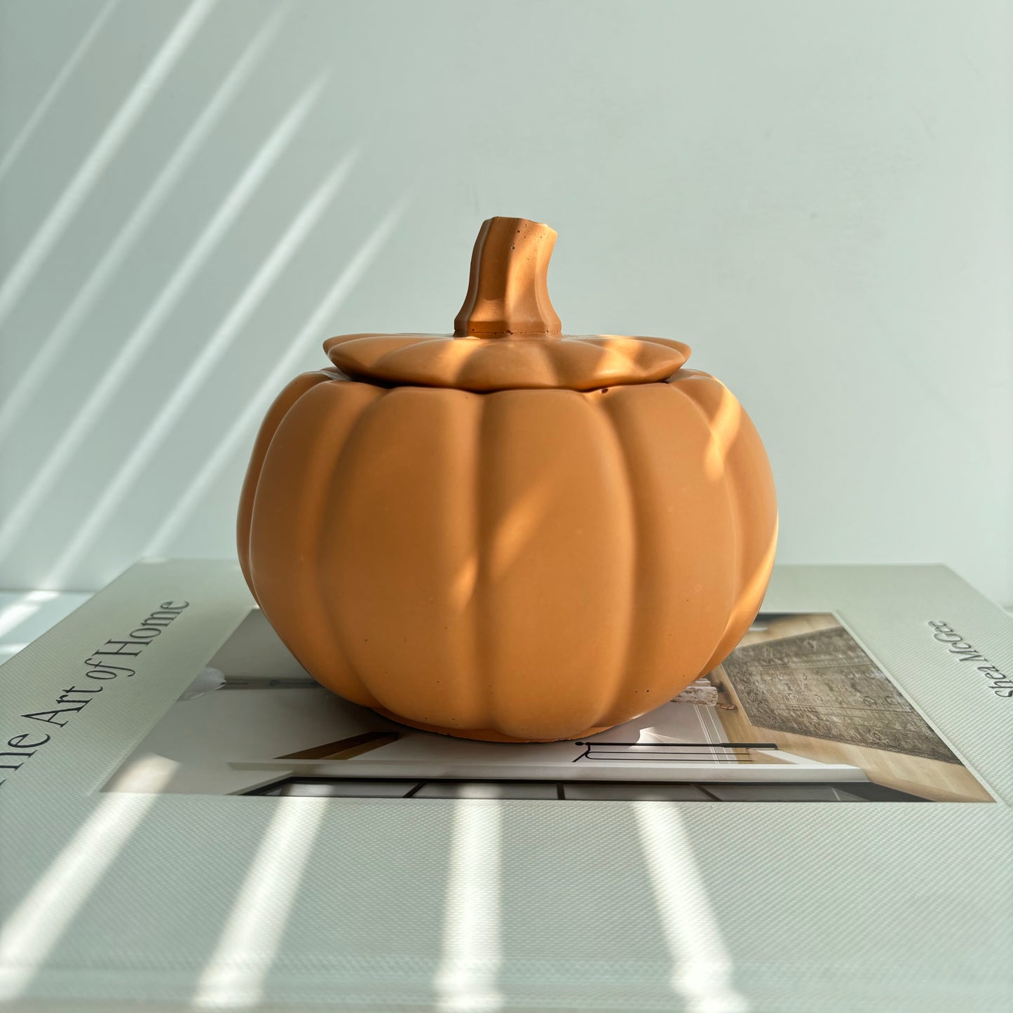 Pumpkin Candle Pot