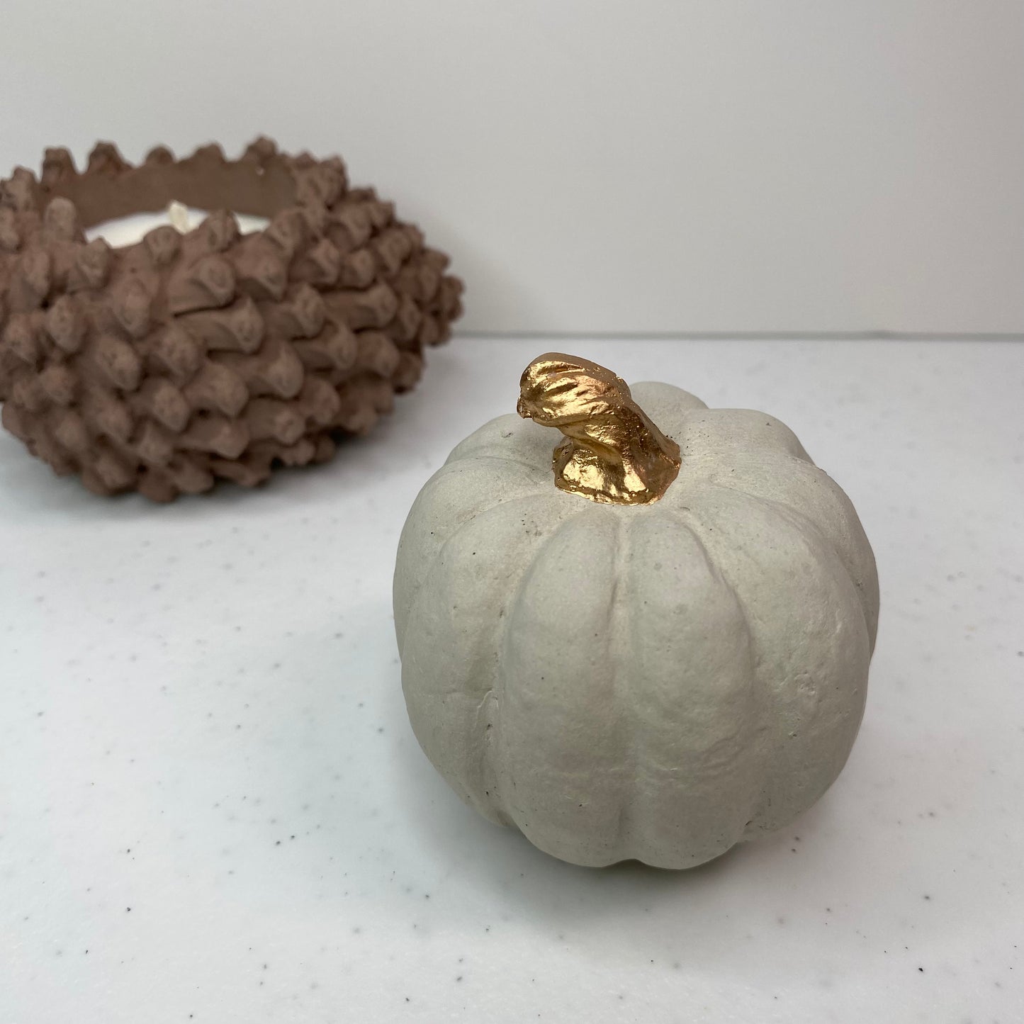 Concrete Pumpkin