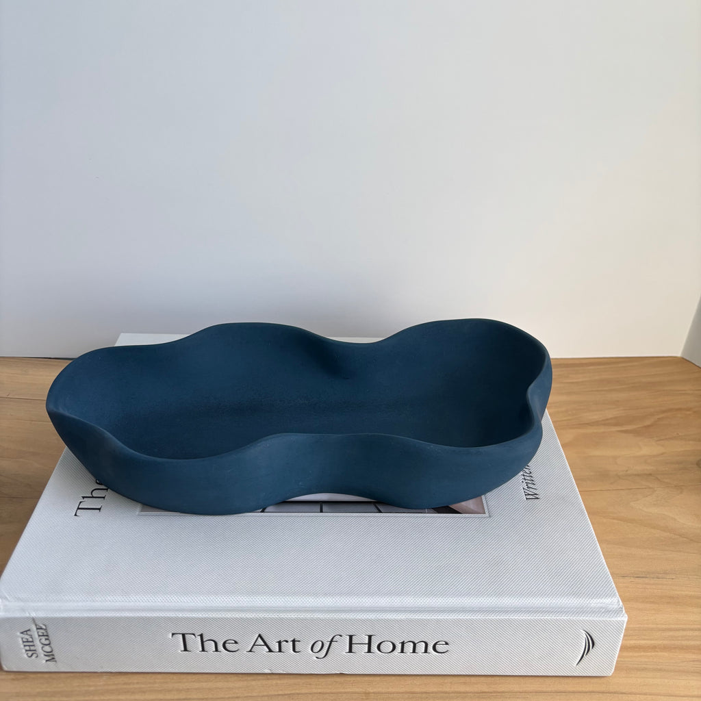 Curvy Bowl - Wavy Oblong Tray/ Bowl