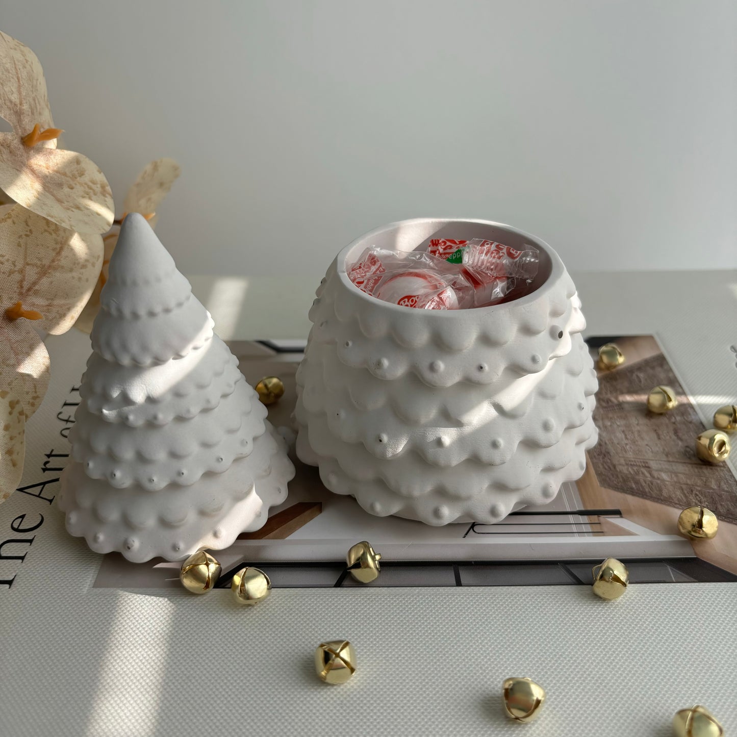 Christmas Tree Candle Pot