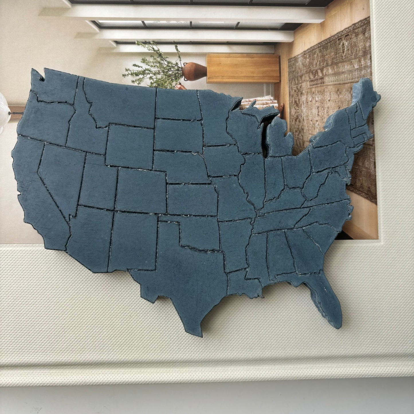 USA Map Coaster/Dish