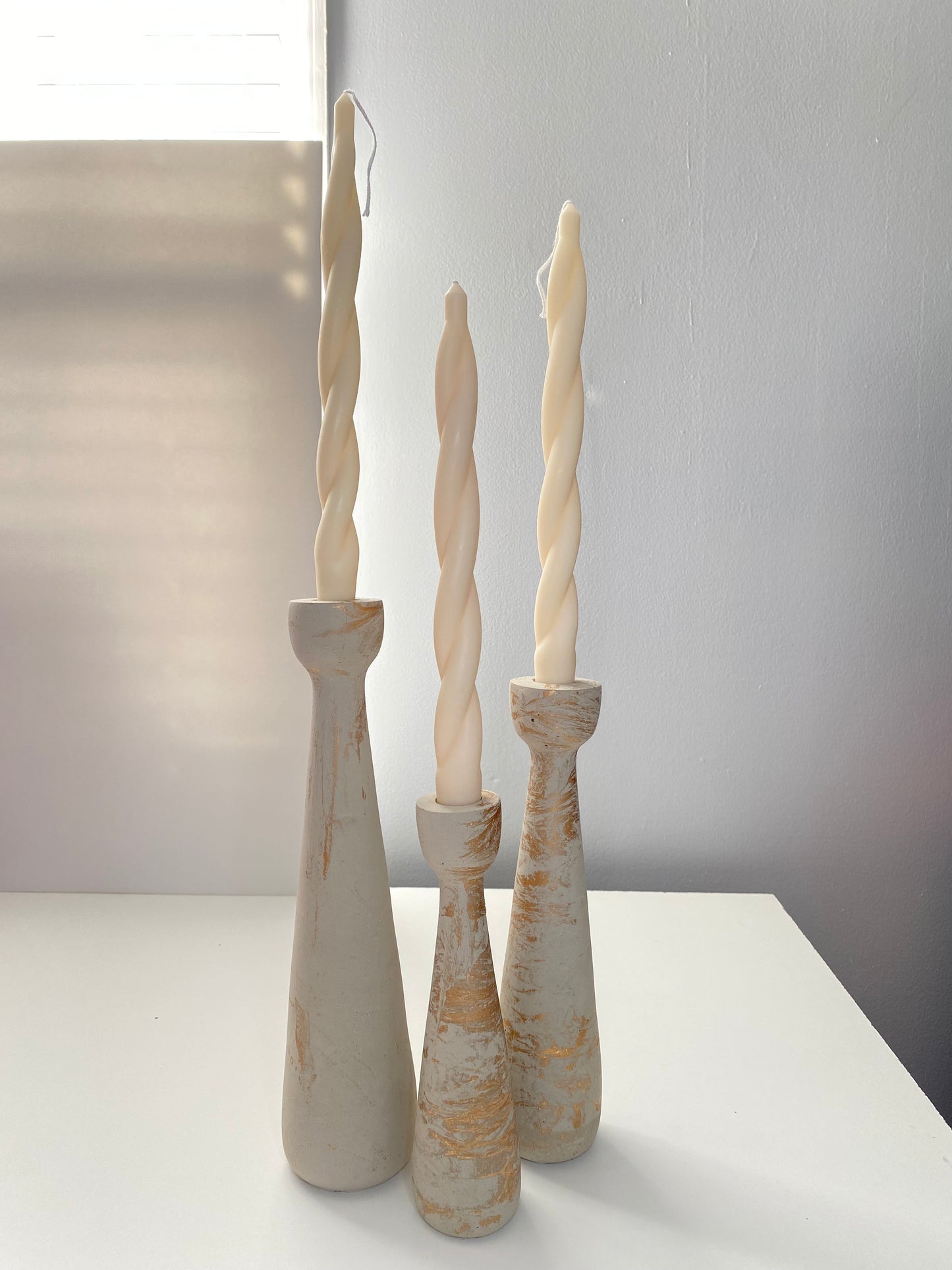 Candelabras set of 3