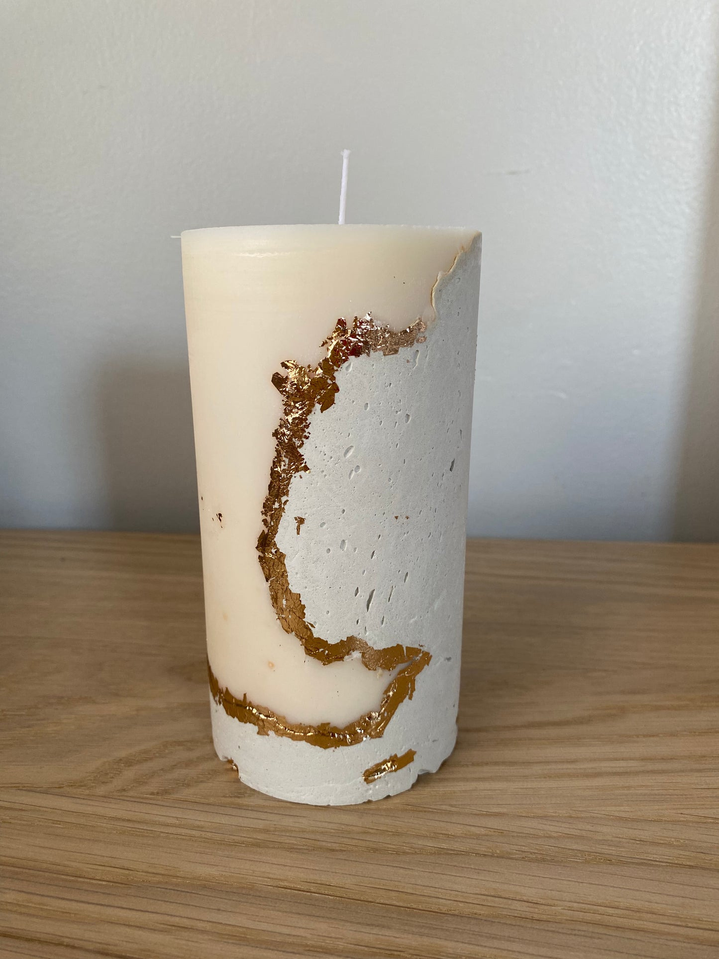 Concrete Pillar Candles