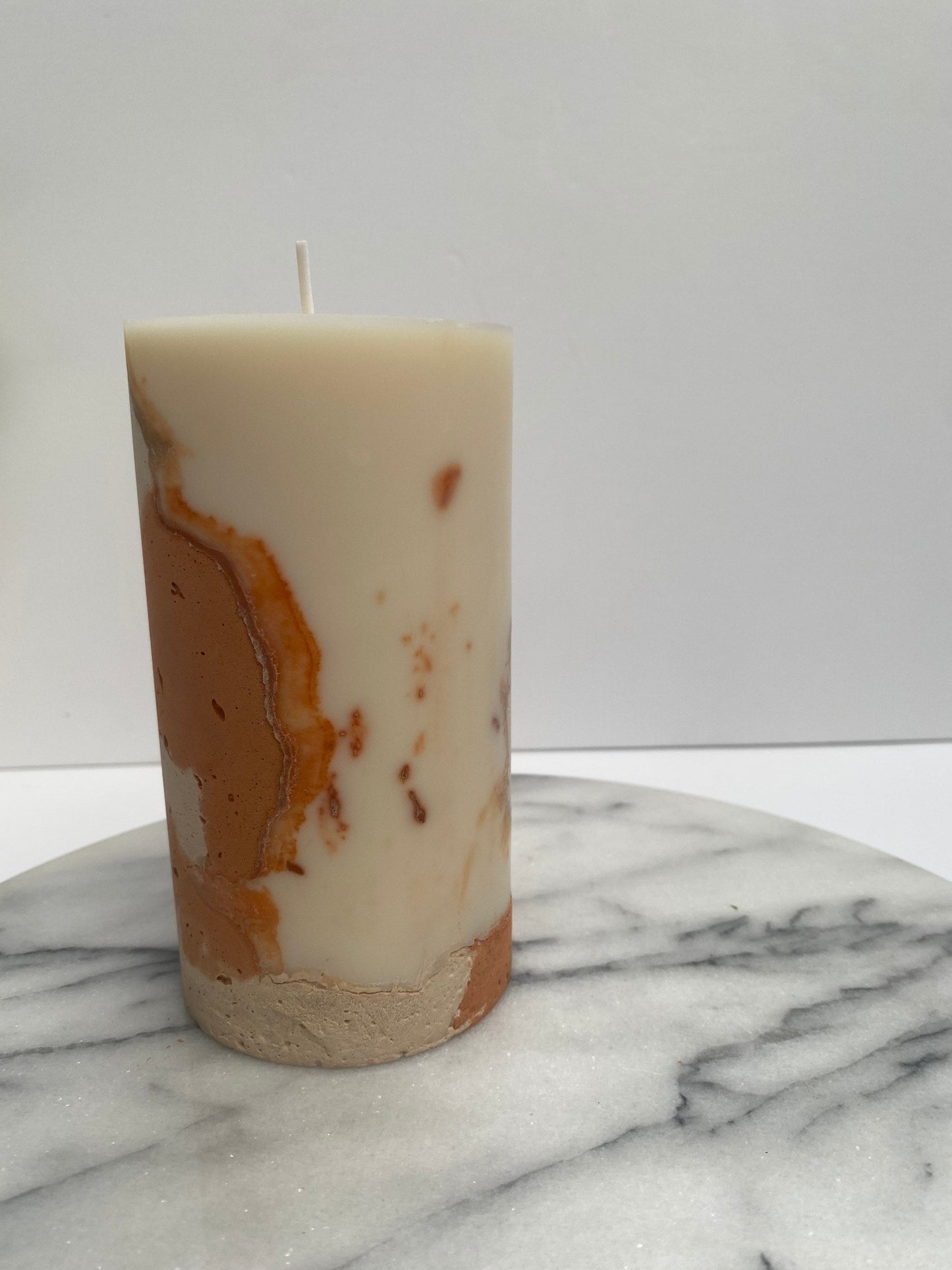 Concrete Pillar Candles