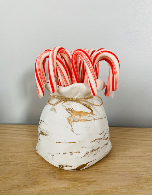 Santa's Bag Vase