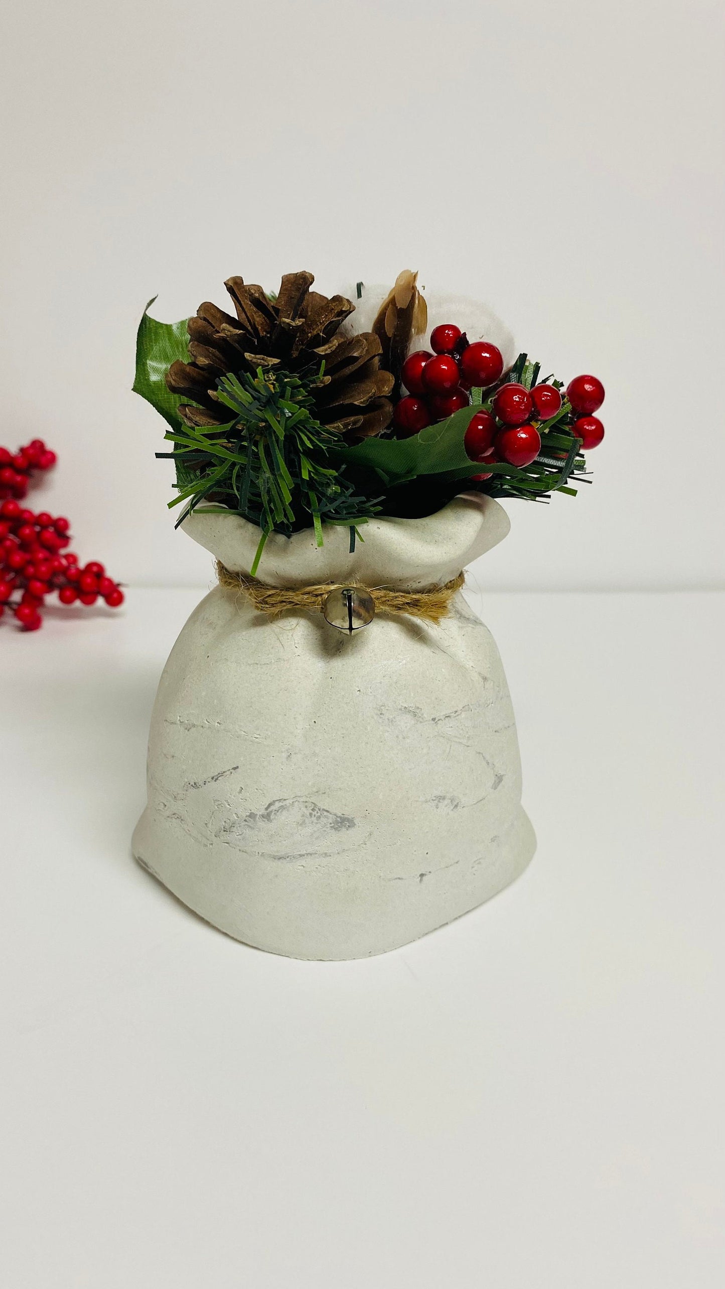 Santa's Bag Vase